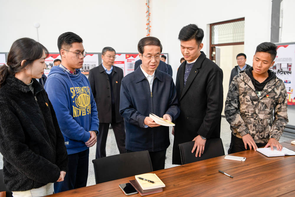 吉林省委副书记高广滨到我校67调研-党委宣传部